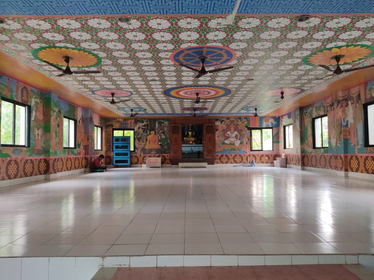The Main Shrine Of Kalinga Buddha Vihar